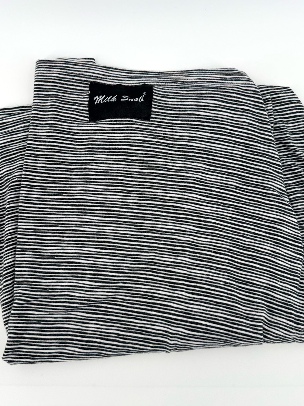 Milk Snob Black & White Striped Nursing Cover